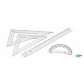 Estuche 4 reglas surtidas 40cm