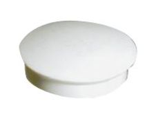 Sign - 4 Aimants - 3,2 cm de diamètre - blanc