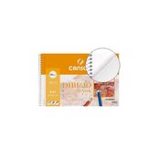 Canson bloc espiral microperforado A4 20 hojas dibujo basik taladro 130g