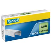 Rapid Standard - grapas - 23/6 - 6 mm - paquete de 1000