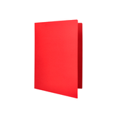 10 subcarpeta A4. 240g rojo