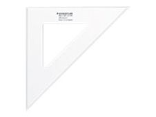 Staedtler Mars équerre professionnelle 31 cm  45°, 45°   Plexiglas