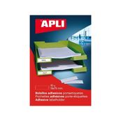 Bolsillo adhesivo portaetiquetas 45x75 6uds