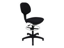 Tabouret assis-debout BUDGET - noir