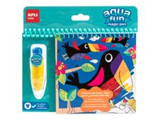 Jungle Aqua Fun - Livre à colorier avec Aqua Fun Magic Pen