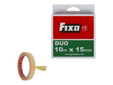 Fixo Duo - Cinta de doble cara - 15 mm x 10 m