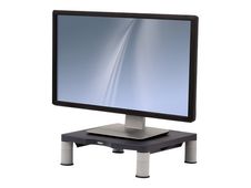 Fellowes Standard Monitor Riser - Base - para Monitor - plástico - grafito - tamaño de pantalla: 21"