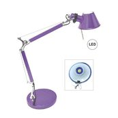 Lampara led flexo soho morado