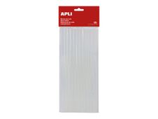 Apli Kids - 25 bâtons de colle thermofusible - 7.5 mm x 20 cm - transparent