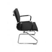 Sillã“n yeste confidente patin similpiel negro