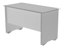 Rocada Work - Mesa - rectangular - gris - aluminio base