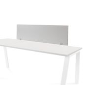 Panel divisor 40x136 melamina gris - mesa individual