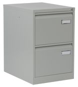 Archivador metalico 2 cajones ral 7015 antracita. medida: 47x71,1x62,2cm -largo x alto