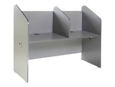 Rocada Welcome - Componente de estación de trabajo - rectangular - gris - aluminio base