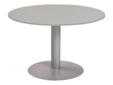 Rocada Meeting - Mesa - redondo - gris - aluminio base