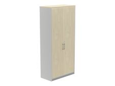 rocada STORE - Aparador - 4 baldas - 2 Puertas - melamina - verde haya, aluminio