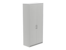 rocada STORE - Aparador - 4 baldas - 2 Puertas - melamina - gris, aluminio