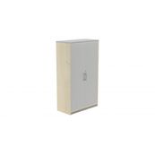 Armario medio con puertas 156x90x45 estructura haya puertas gris