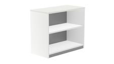 Armario estanteria bajo sin puertas 78x90x45 estructura blanca tapa blanco