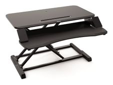 Fellowes Corsivo - Escritorio convertible a escritorio de pie - rectangular - negro