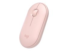 Logitech Pebble M350 - souris sans fil silencieuse - rose