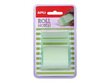 Apli Agipa - Dévidoir de notes adhésives - 50 mm x 8 m - vert