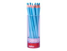 Apli Agipa - Crayon de couleur triangulaire Jumbo - bleu pastel