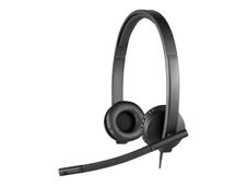 Logitech USB Headset H570e - Auricular - en oreja - cableado