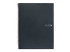 Miquelrius The Original - Cahier de notes - reliure à spirale - A4 (210 x 297 mm) - 160 feuilles / 320 pages - petits carreaux - 4 trous - graphite - carton contrecollé