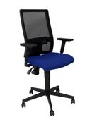 Silla povedilla respaldo malla negro asiento bali azul