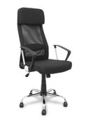 Silla esteras tela negra