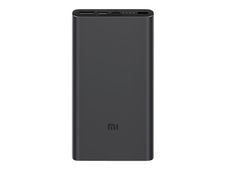 Xiaomi Mi Power Bank 3 - powerbank / batterie de secours - 3 charges rapides - 10000 mAh - USB, USB-C - 18 Watt