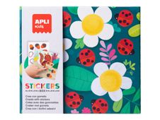 Apli Kids - Boîte de gommettes coccinelle