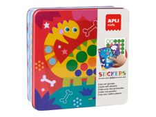 Apli Kids - Boîte de gommettes dinosaure