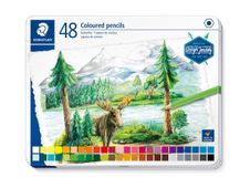STAEDTLER 146C - Crayon de couleur - souple - assortiment de couleurs vives (pack de 48)