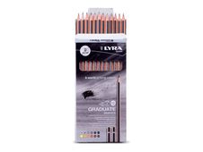 Lyra Graduate Graphite - Crayon graphite - F - 3.8 mm