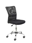 Silla pardal respaldo malla negro asiento