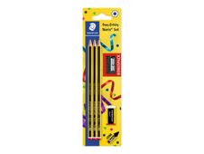 STAEDTLER Noris Happy Birthday 120 - crayon - HB (pack de 3)