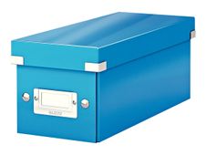 Leitz Click & Store - Boîte de rangement pour CD - bleu métallisé