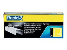 Rapid - Grapas - No. 13 - 4 mm - acero galvanizado - paquete de 5000 - para HANDY R19E; PRO R23E