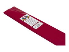 Clairefontaine Premium - Papier crépon - Rouleau 50 cm x 2,5 m - 40 g/m² - rouge