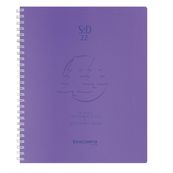 Agenda à spirale Linicolor - 1 semaine sur 2 pages - 16 mois - 18,5 x 22,5 cm - disponible dans différentes couleurs - Exacompta