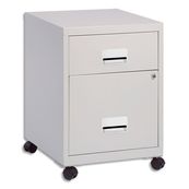 Pierre Henry - Armario de relleno vertical - móvil - 2 cajones - gris