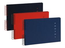 Exacompta Design - Album photo à spîrales 32 x 32 cm - disponible dans différentes couleurs