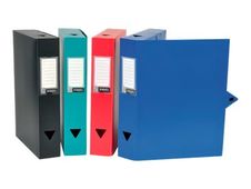 Viquel - Boîte de classement plastique - dos 60 mm - disponible dans différentes couleurs