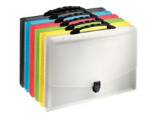 Esselte Vivida - Classeur ménager (valisette trieur) 12 onglets - disponible dans différentes couleurs