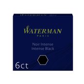 Waterman - 6 cartouches d'encre pour stylo plume - noir