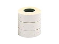 Apli Agipa - Rouleau de 1000 étiquettes adhésives enlevables - blanc - 21 x 12 mm