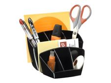 CEP Confort - Multipot à crayons 8 compartiments noir