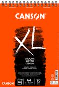 Canson XL - Bloc dessin croquis - 120 feuilles - A4 - 90 gr - ivoire